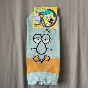 Squidward socks by nickelodeon